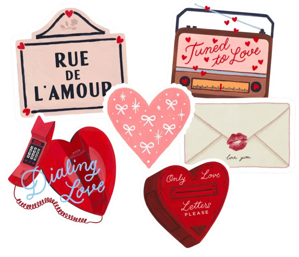Ma wishlist de journaling pour la Saint-Valentin