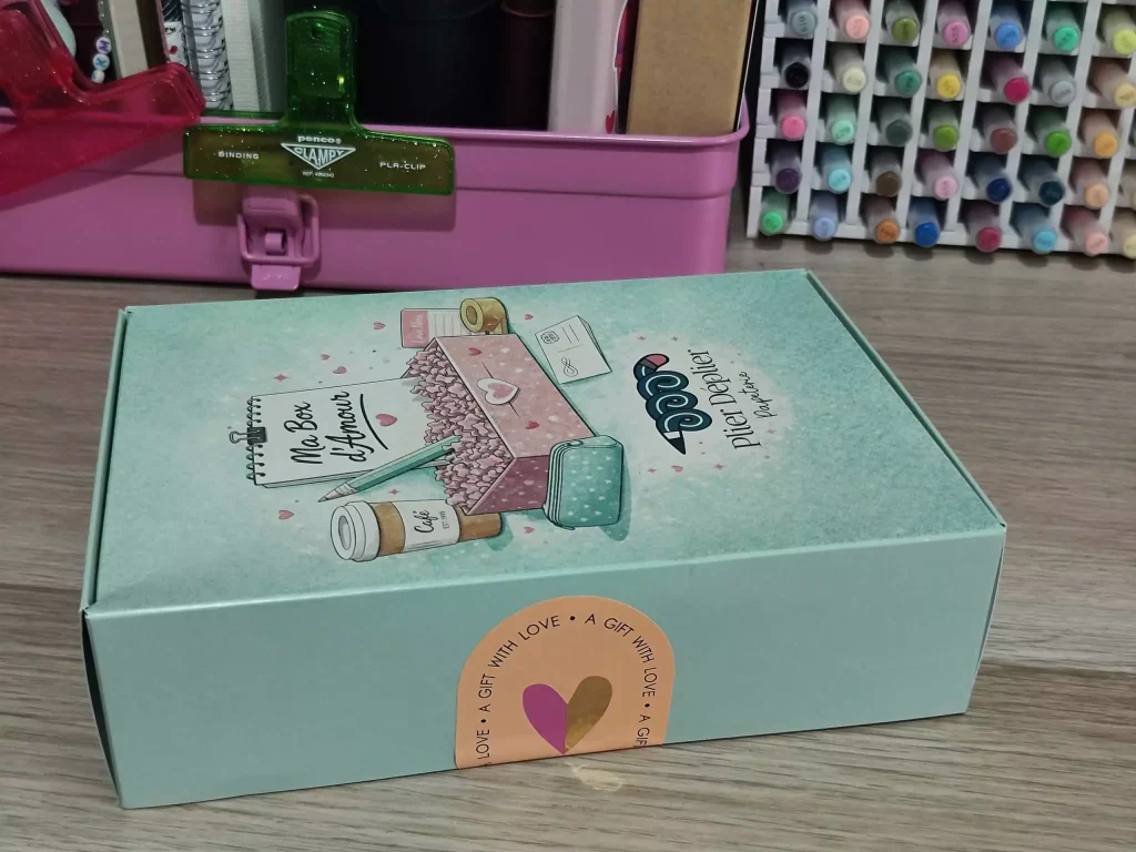 Ma Box d’Amour de Plier Déplier : mon petit cadeau de Saint-Valentin