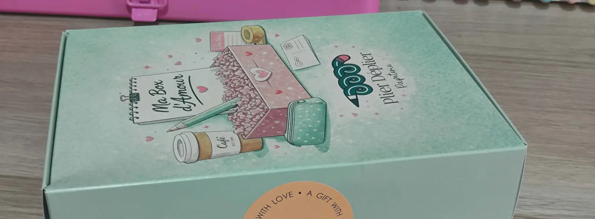Ma Box d’Amour de Plier Déplier : mon petit cadeau de Saint-Valentin