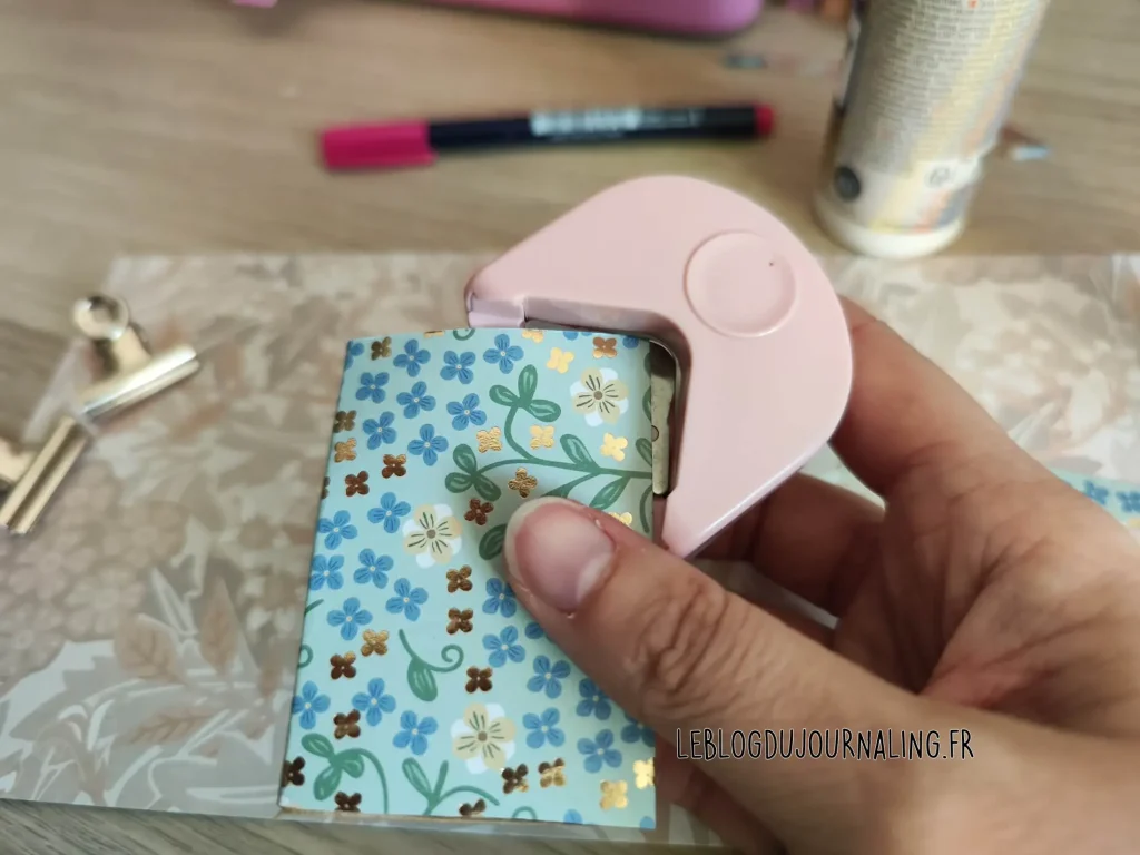 mini carnet de journaling