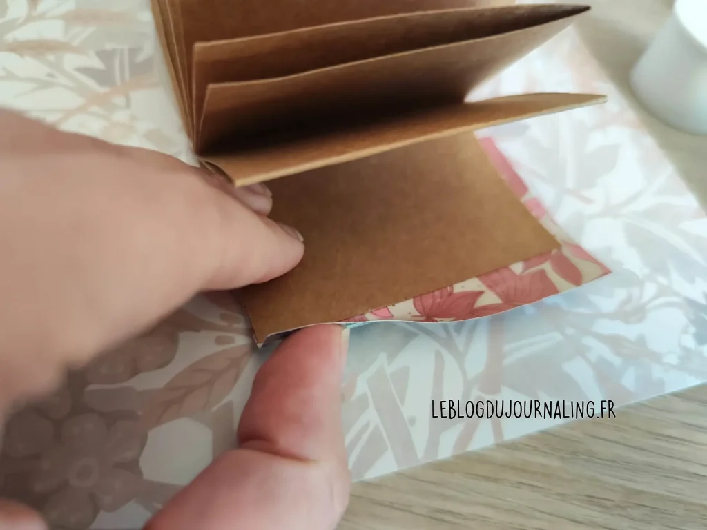 mini carnet de journaling