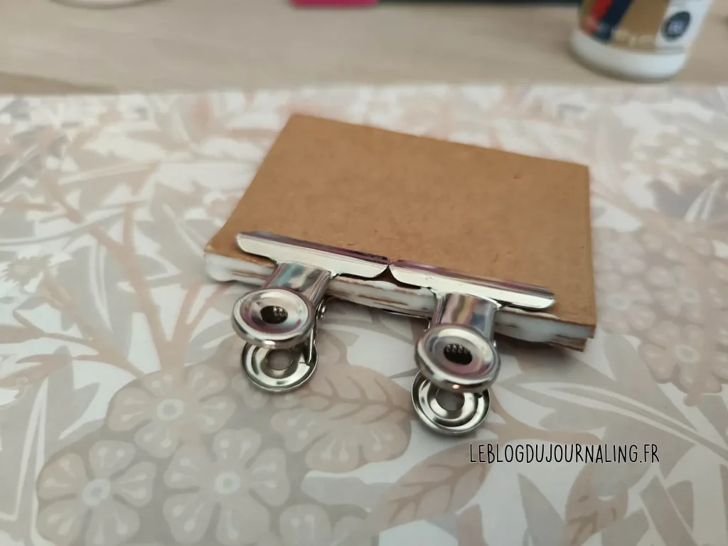 mini carnet de journaling