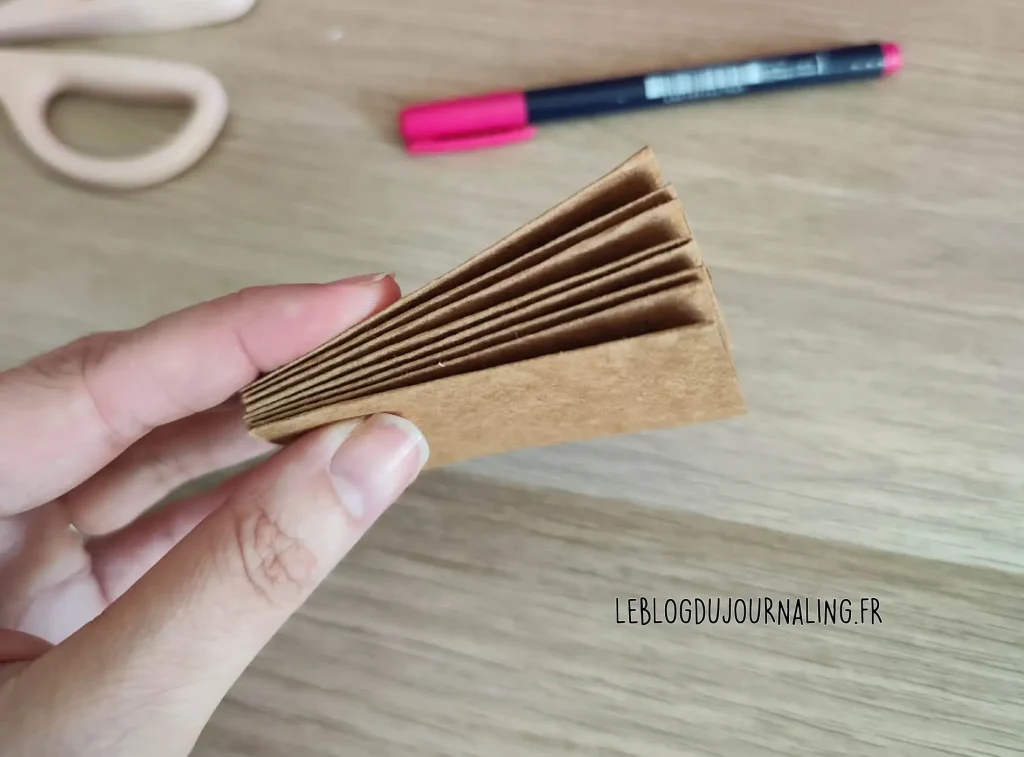 mini carnet de journaling